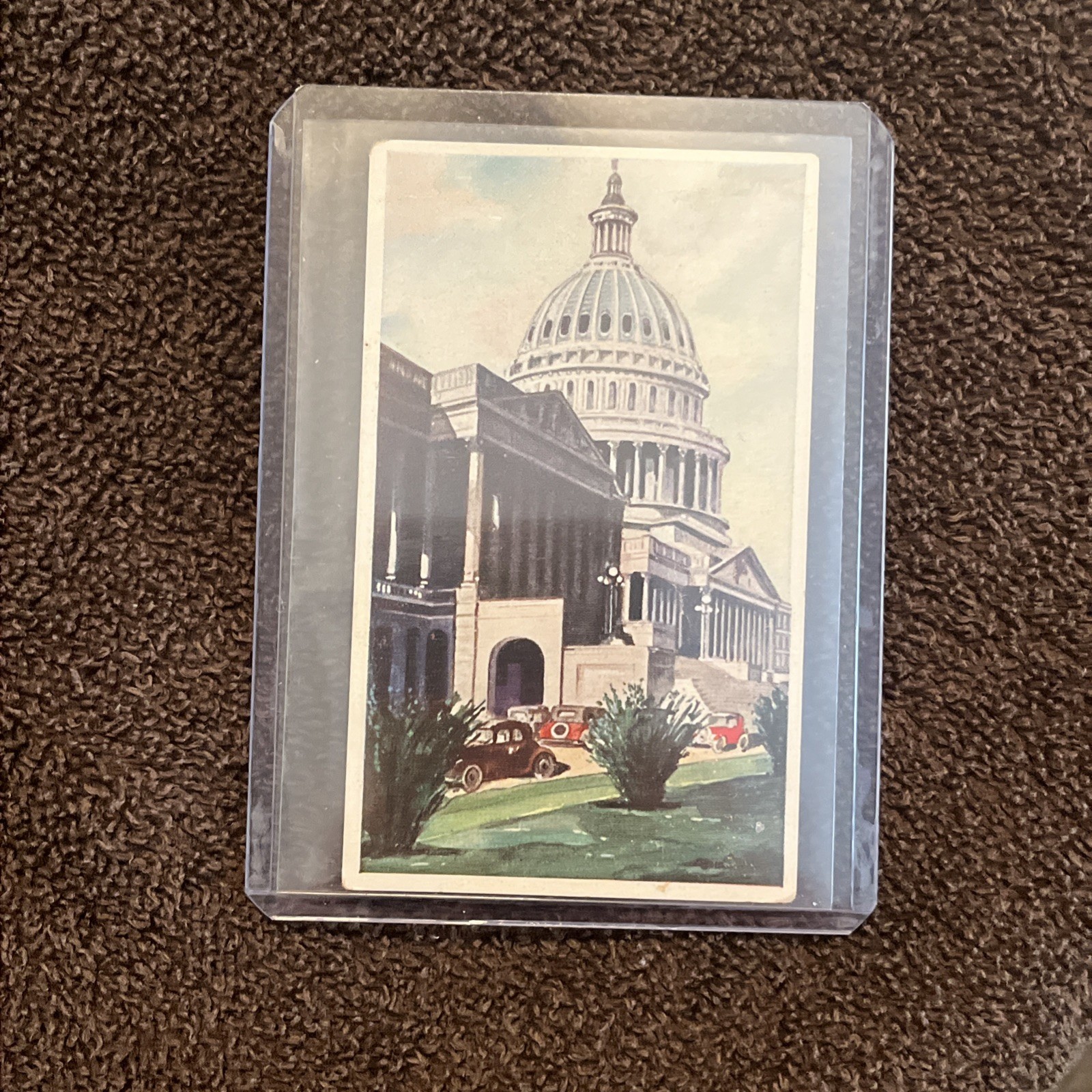 1934 Stollwerck “Journey Around The World” THE CAPITAL IN WASHINGTON Card #14 G 1934 Stollwerck “Journey Around The World” THE CAPITAL IN WASHINGTON Card #14 G