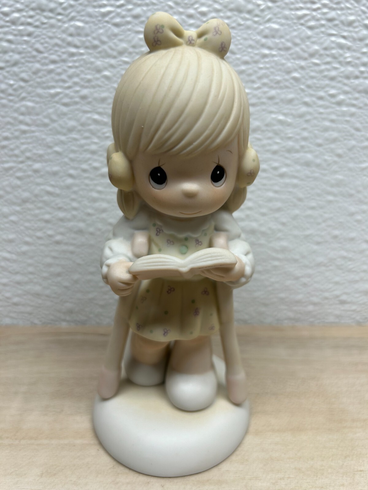 Vintage 1986 Precious Moments By Enesco He Walks With Me Porcelain Figurine