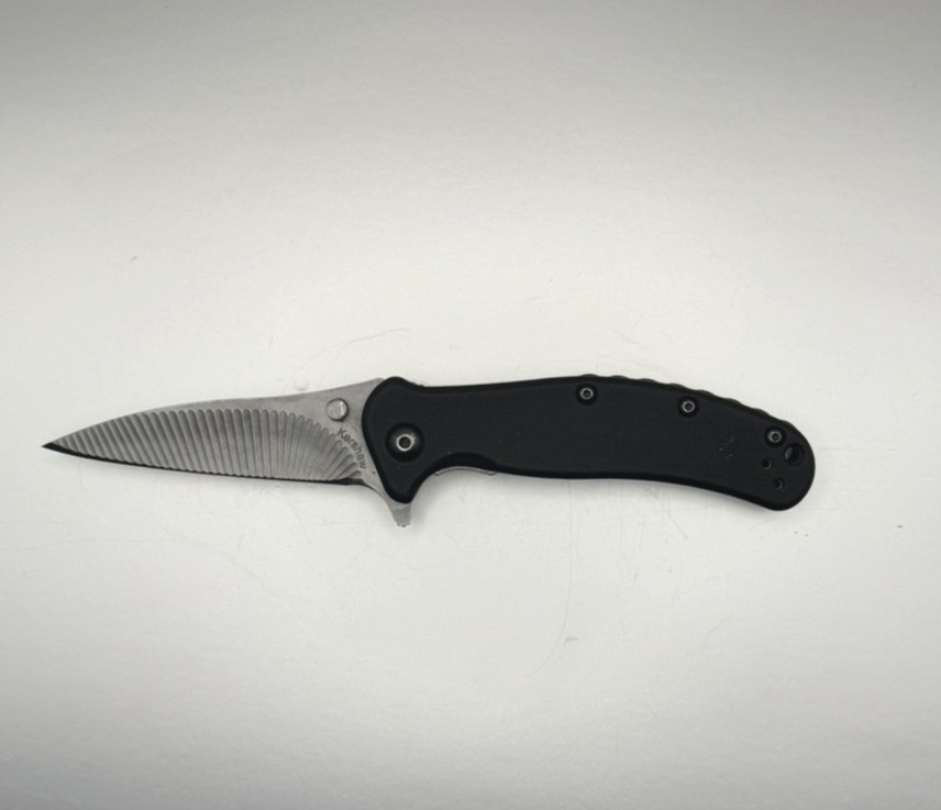 RARE Kershaw 1735 RJ Martin ZING, Scalloped Blade USA Made Discontinued RARE Kershaw 1735 RJ Martin ZING, Scalloped Blade USA Made Discontinued