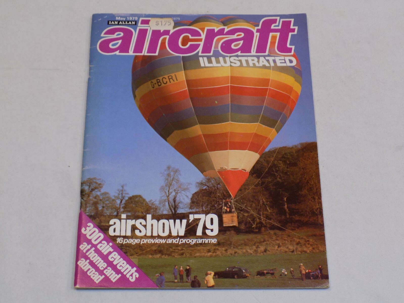 Ian Allan Aircraft Illustrated Magazine May 1979 Hot Air Balloon Airshow \'79 