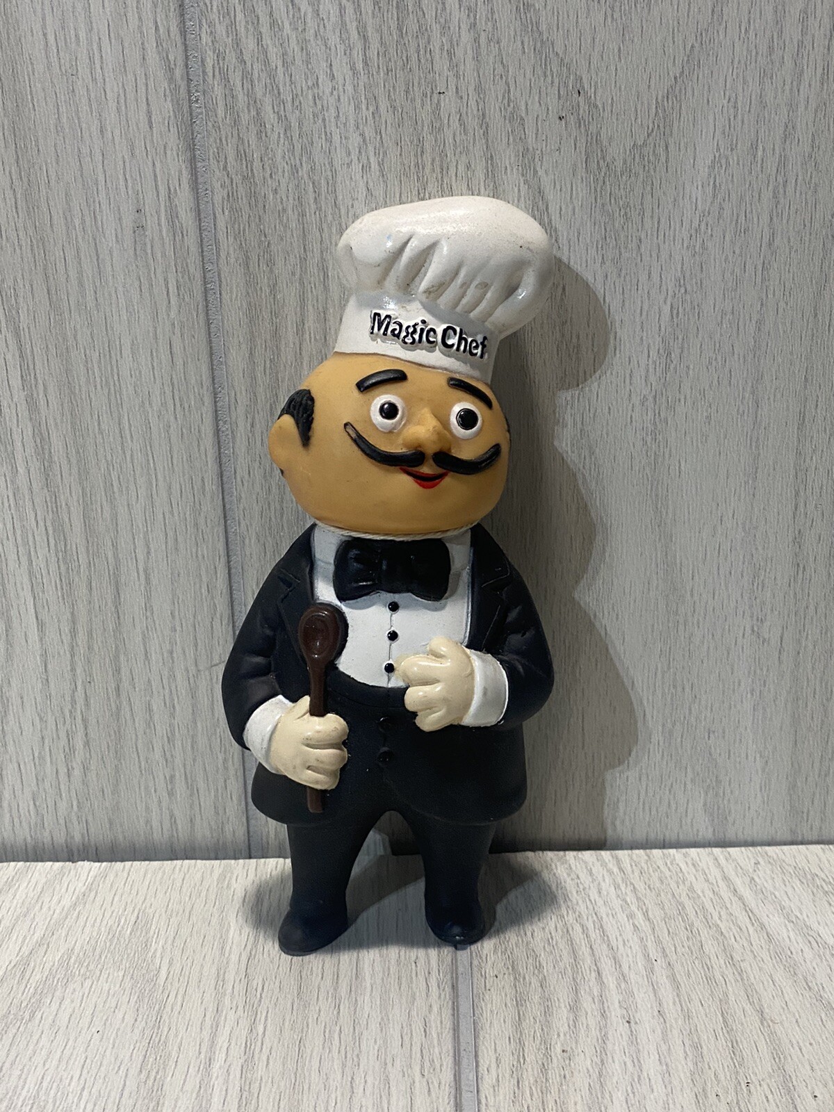 Magic Chef Man Coin Piggy Bank 7 Inches High CUTE