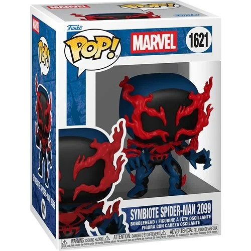 Funko POP Marvel Venom Comics Symbiote Spider-Man 2099 Figure 1621 + Protector