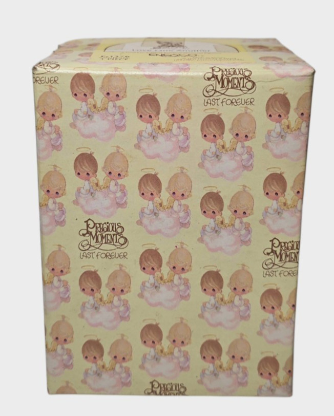 BNIB Vintage 1976 Precious Moments Love One Another E-1376 With Cross Stamp
