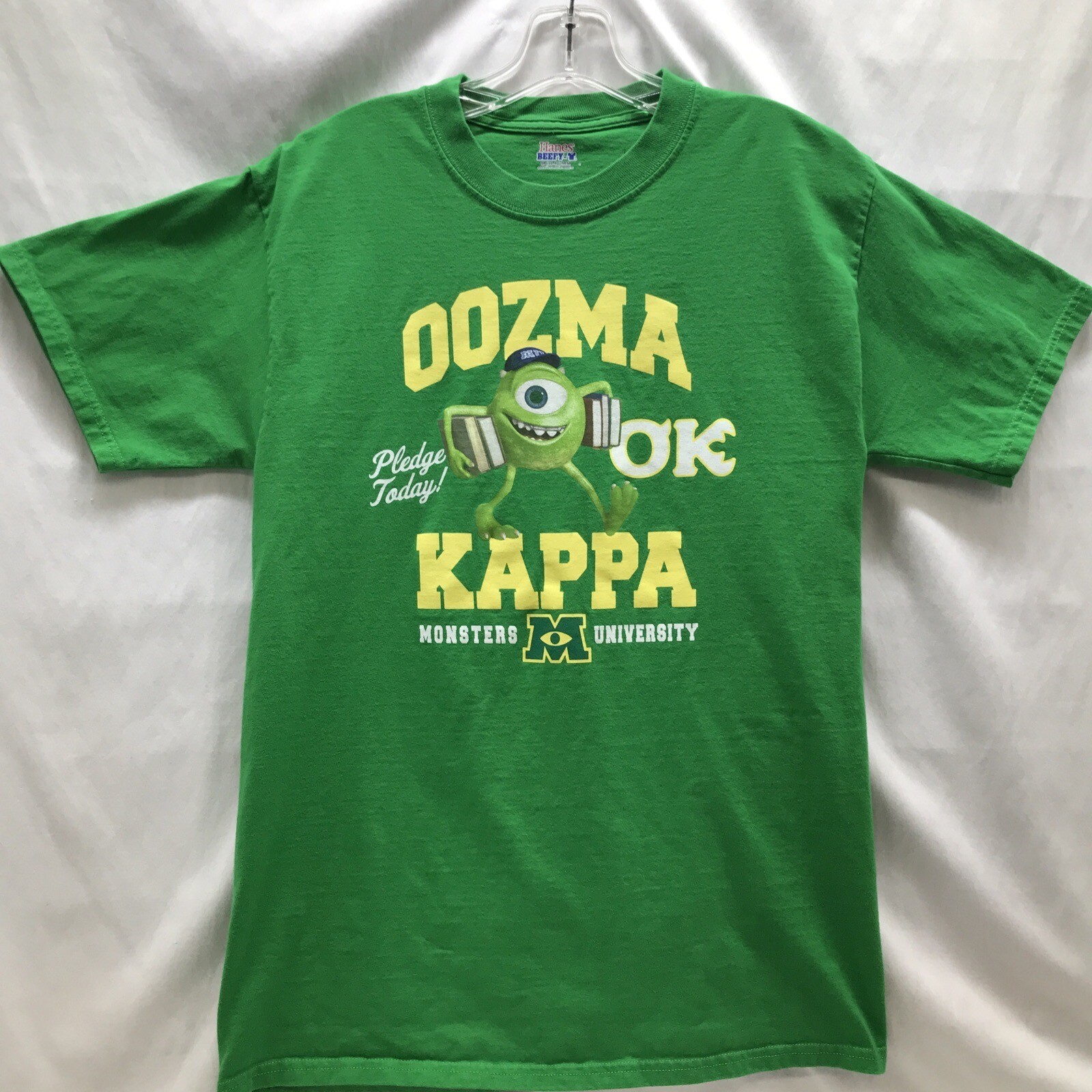 Disney Parks OOZMA KAPPA Monsters University Mike Wazowski Tshirt Adult M 38/40