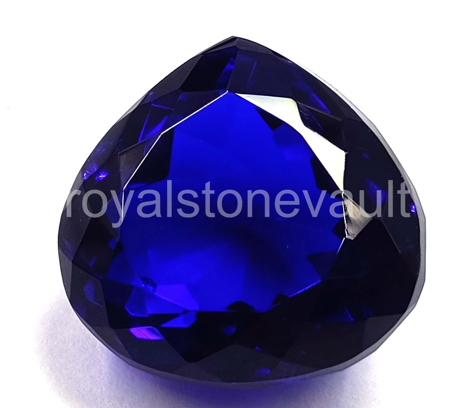 74.30 Ct Natural Blue Sapphire Pear Shape  IGL Certified Loose Gemstone 5AOF