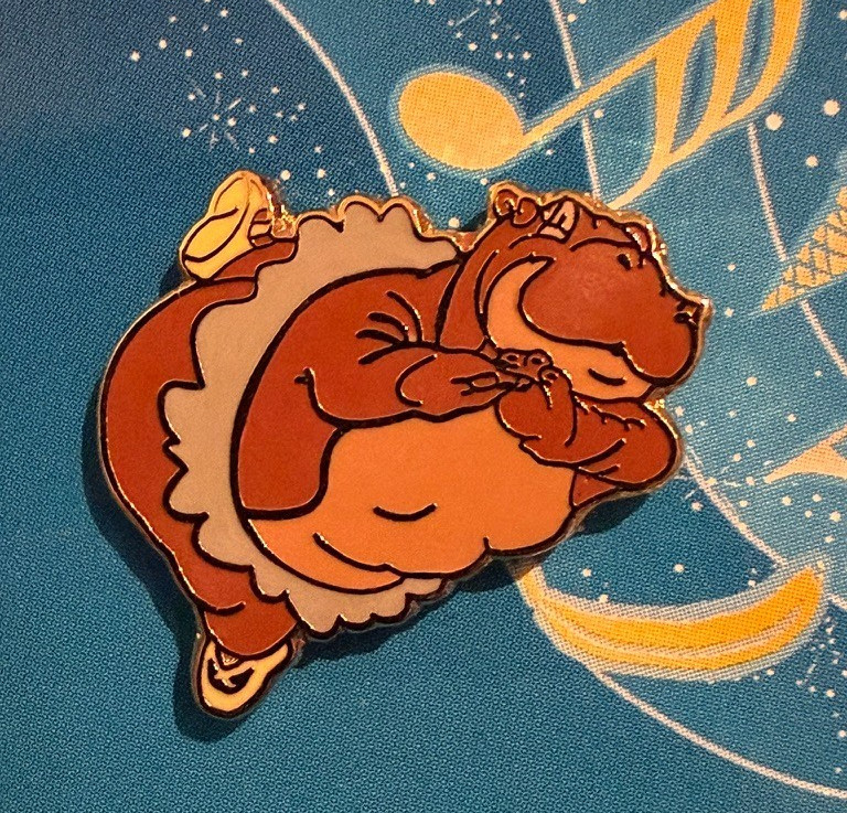 LE 2500 Disney Fantasia Ice Cream Hyacinth Hippo Pin 2003 DLR LE 2500 Disney Fantasia Ice Cream Hyacinth Hippo Pin 2003 DLR