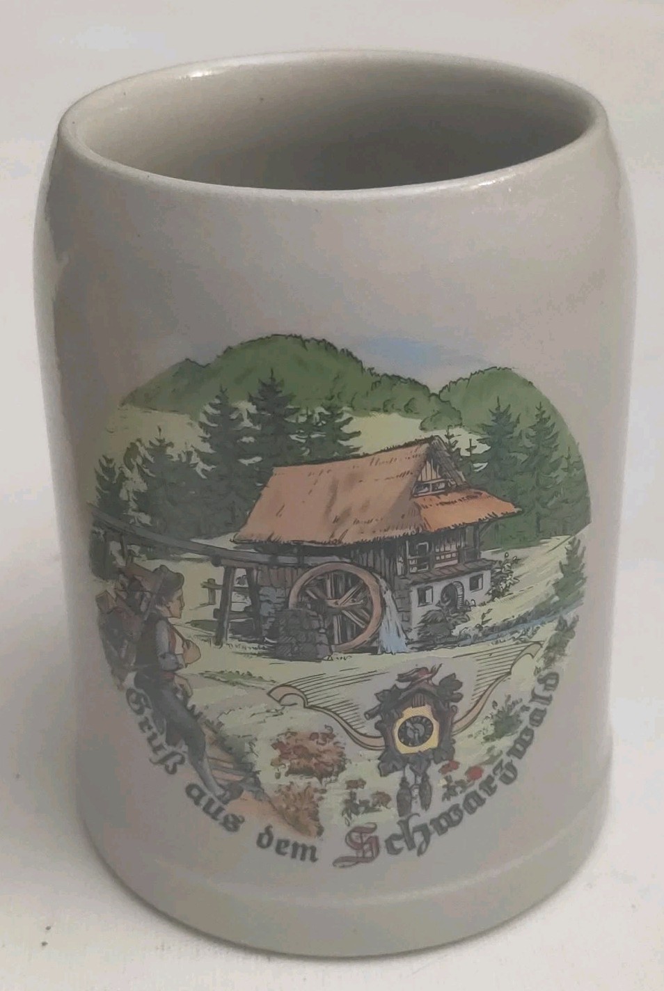 Vintage GruB aus dem Schwarzwald 0.5L stoneware TK West Germany Beer Stein 