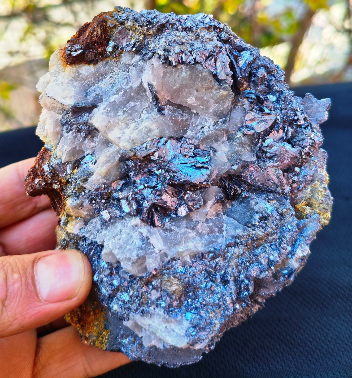 2 Lb 2.6 Oz Big Beautiful Rare Molybdenite Specimen 2 Lb 2.6 Oz Big Beautiful Rare Molybdenite Specimen