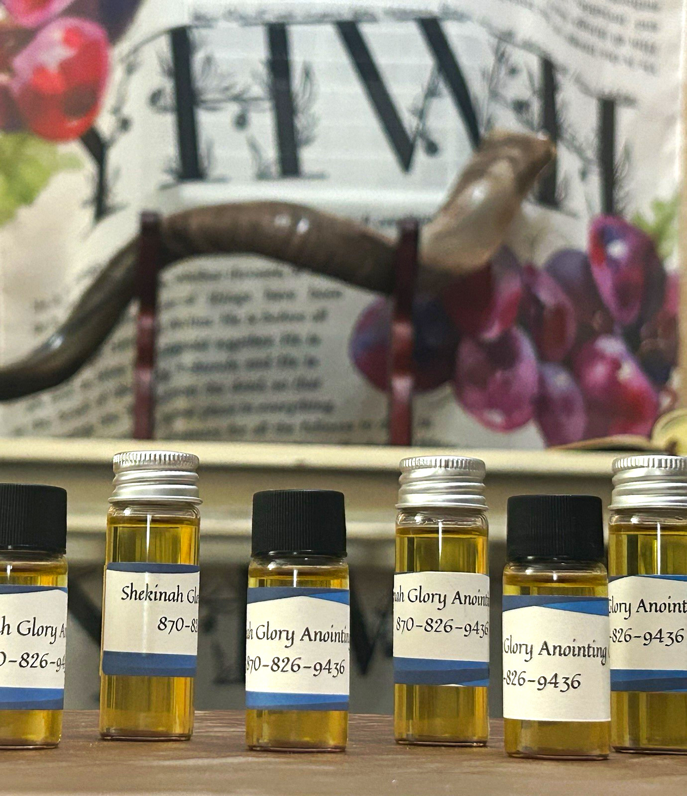 Shekinah Glory scented anointing oil.  .5 ounce.