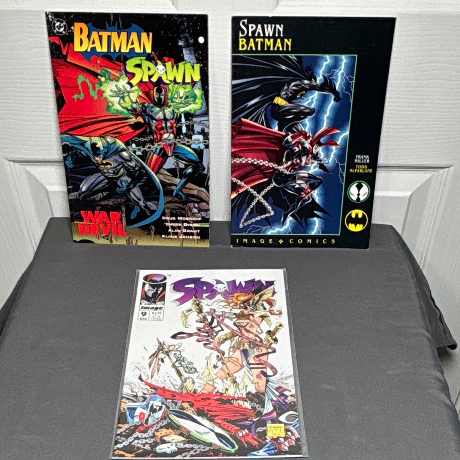 Batman/Spawn: War Devil + Spawn/Batman + Spawn #9 Image Comics Lot Batman/Spawn: War Devil + Spawn/Batman + Spawn #9 Image Comics Lot