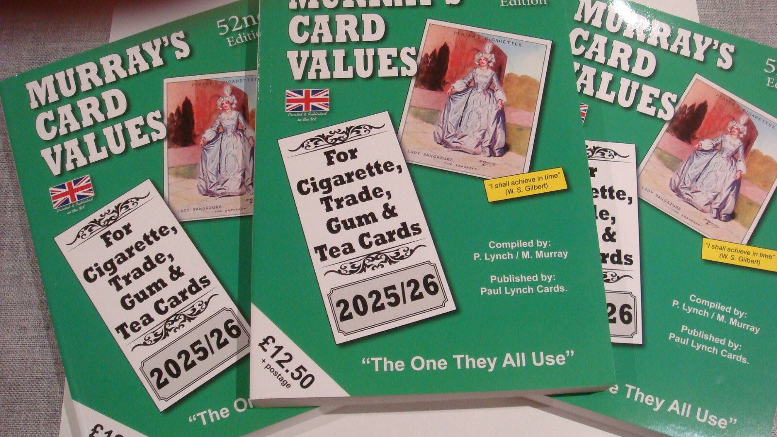 MURRAY\'S 2025/26 CIGARETTE ,TRADE, GUM & TEA CARD VALUES  £10.00 + Post SALE