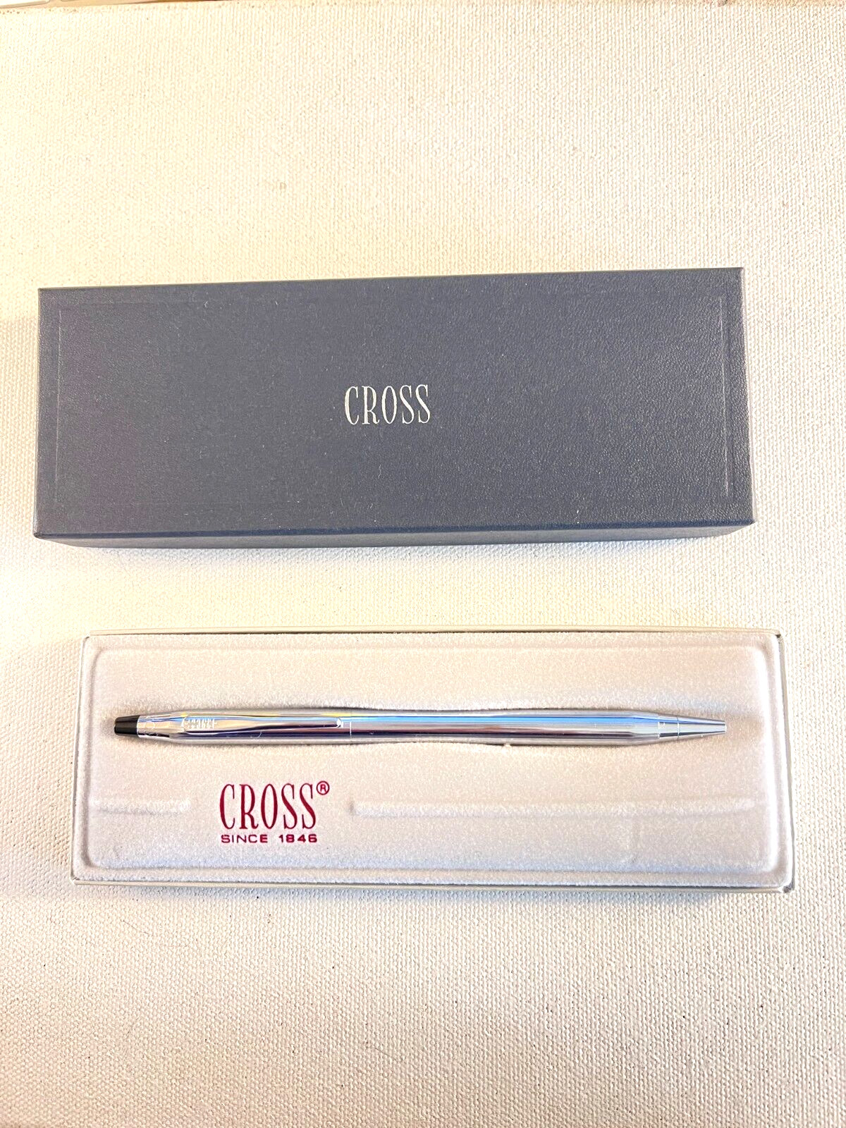 New/Older Chrome Cross 3502 Ball Pen Excellent.  Suitable for gift giving
