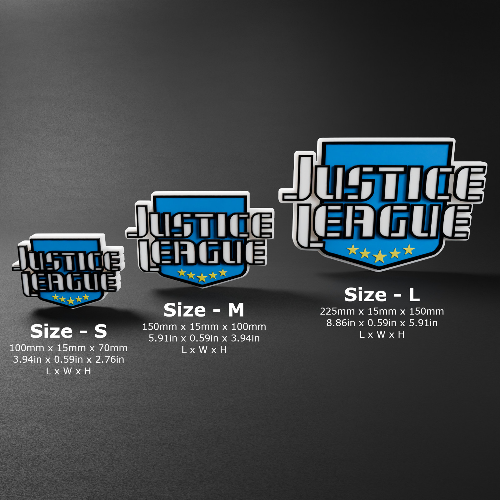 Justice League International (1987) - Comics 3D Printed Logo Display Sign