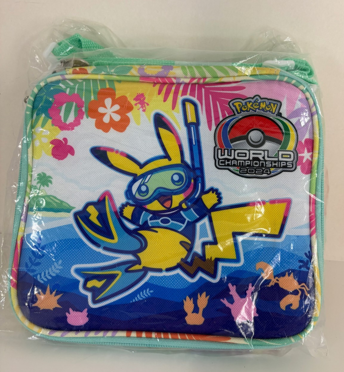 New Pokémon World Championships Honolulu 2024 Competitor Pin Binder Bag