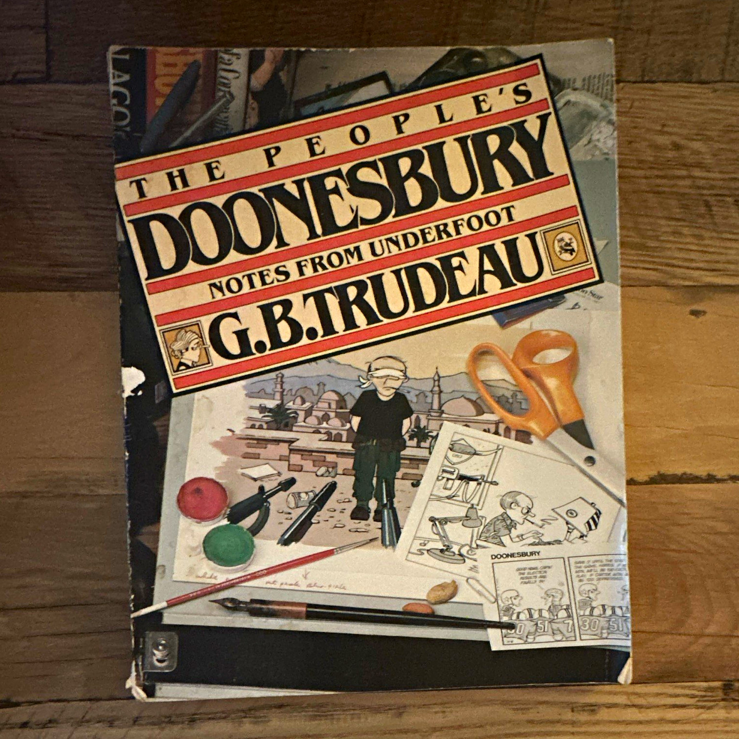 Doonesbury The People’s Doonesbury: Notes from Underfoot G.B. Trudeau PB 1981 