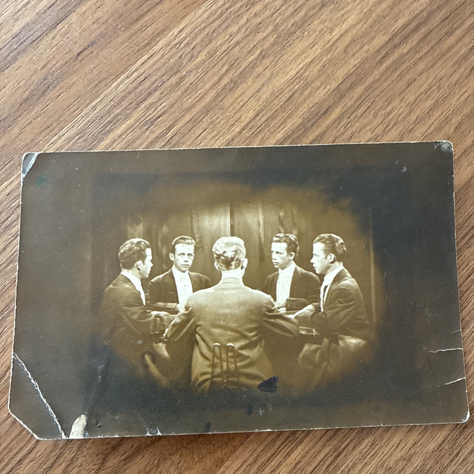 1920’s Multigraph Trick Photography Man In Evening Wear