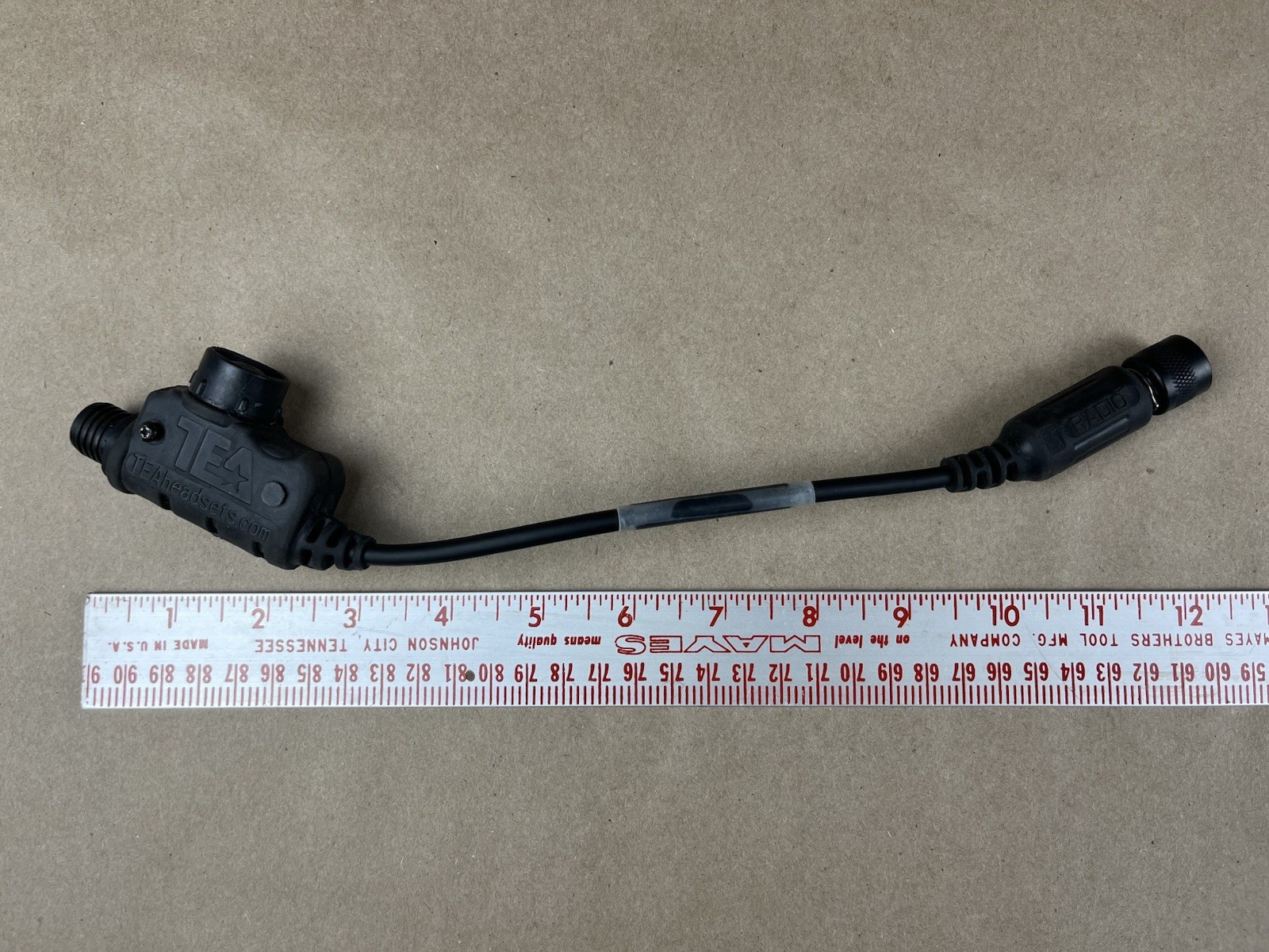 TEA Headsets 10-Pin Maritime Submersible PTT- 13” Length - SOF PJ SEAL