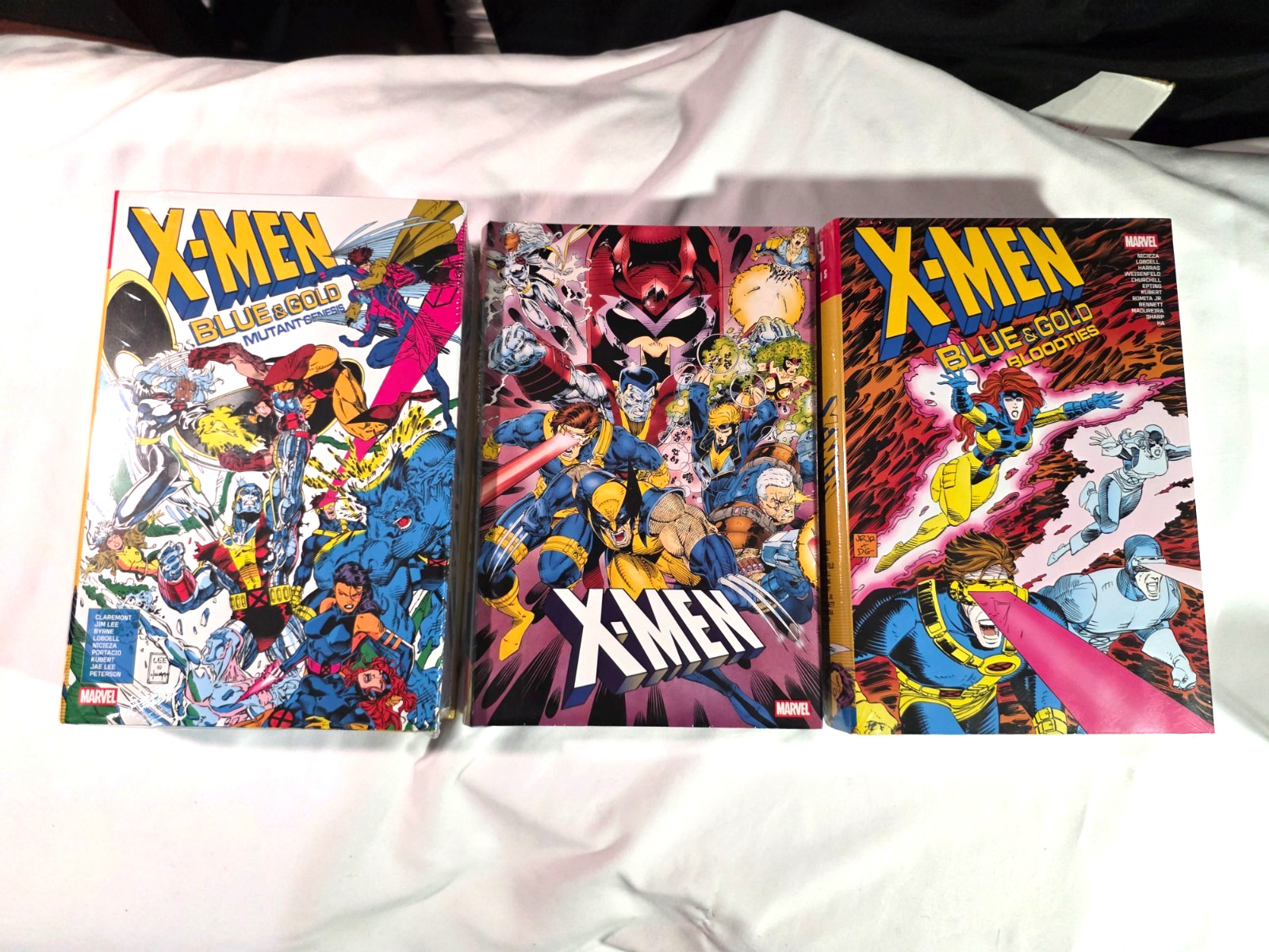 X-MEN BLUE & GOLD MUTANT GENESIS + BLOOD TIES OMNIBUS + FATAL ATTRACTION BEAUTY