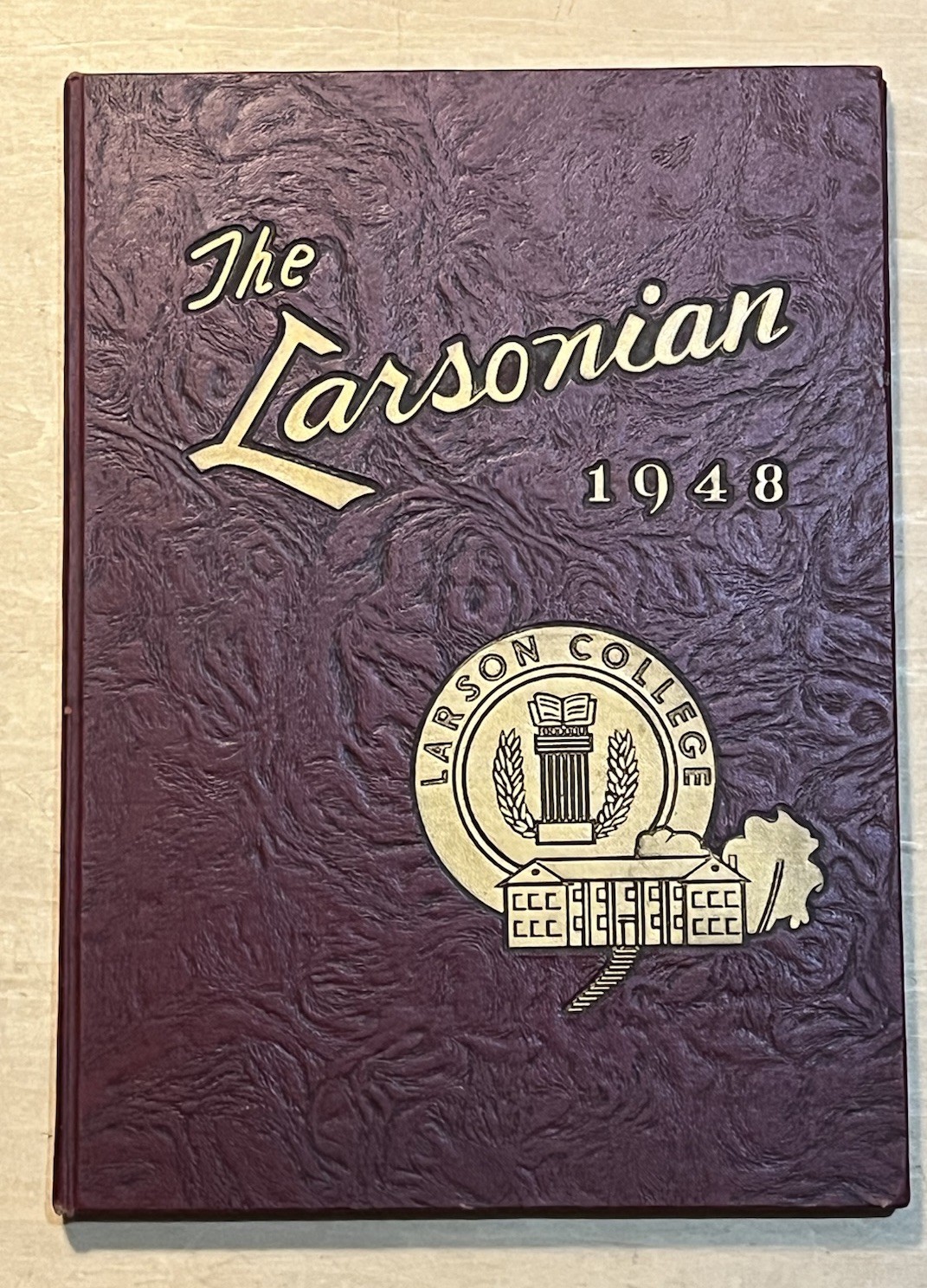 1948 The Larsonian Yearbook Larson College Hamden, CT Connecticut