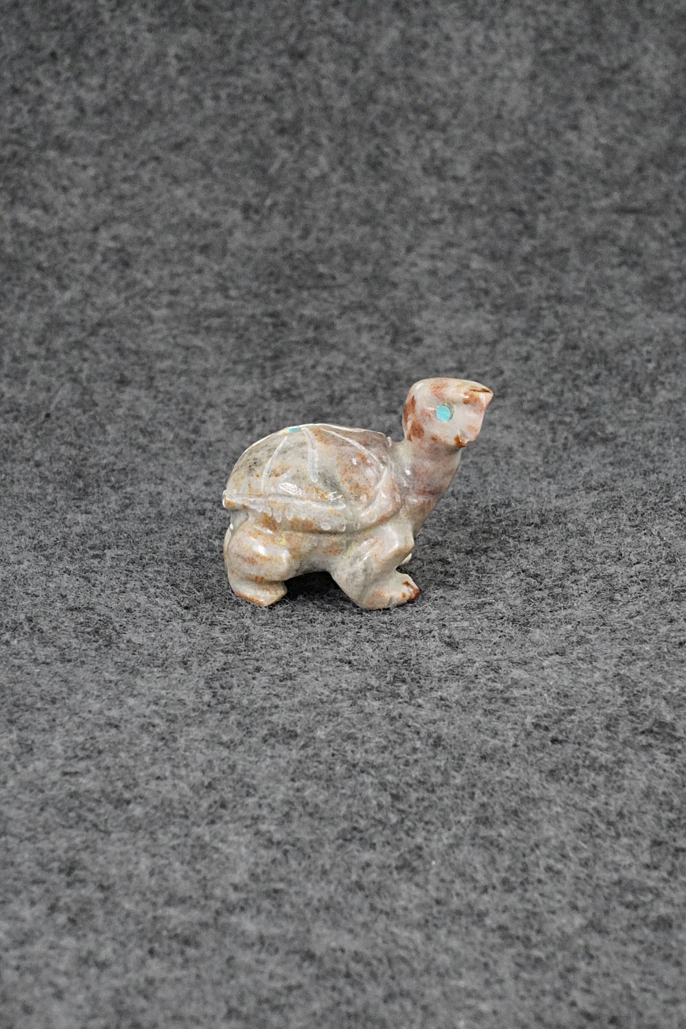 Turtle Zuni Fetish Carving - Freddie Leekya