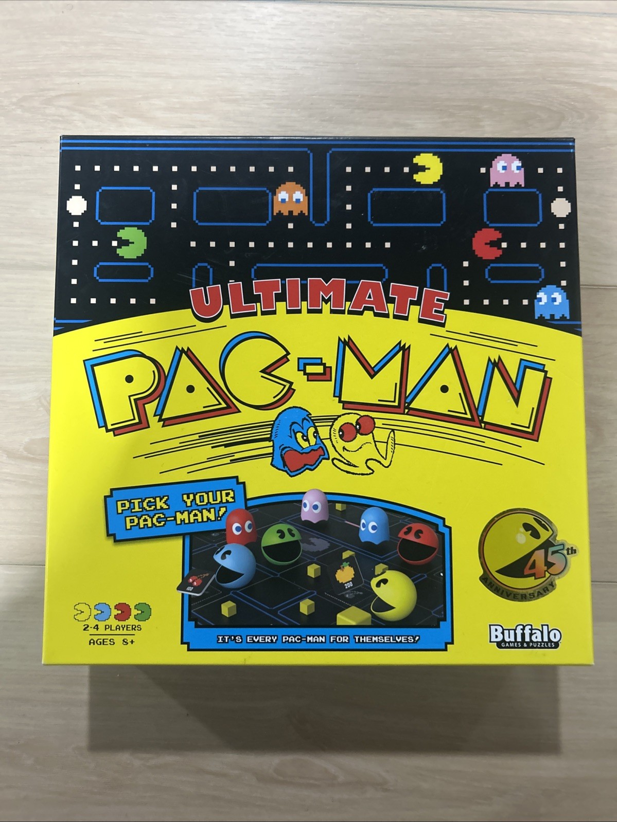 Buffalo Games: Ultimate PAC-MAN Board Game - Retro Arcade Classic