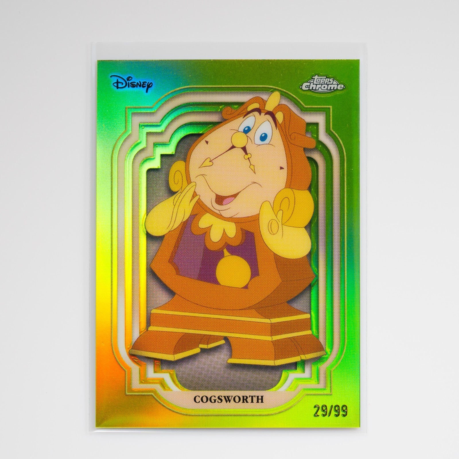 COGSWORTH #53 2024 Topps Chrome Disney Green Refractor 29/99