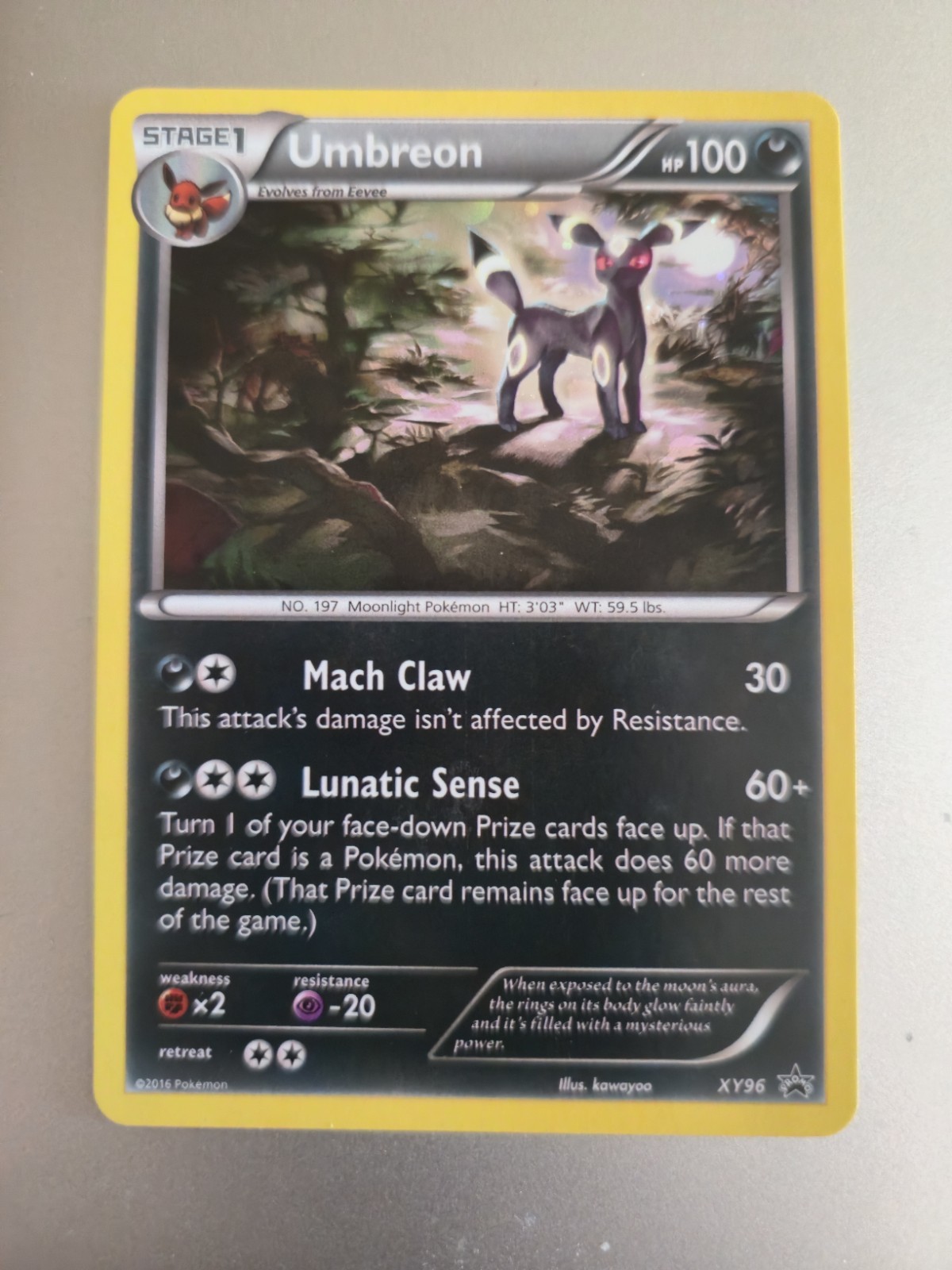 Umbreon Xy96 XY Holo