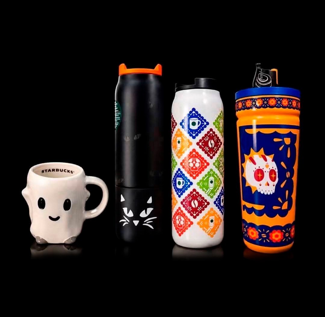 AUTHENTIC 2026 Starbucks Mexico Halloween Collection SET