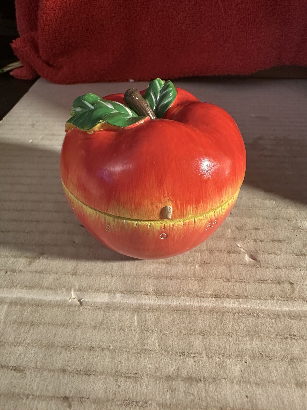 New Red Apple 60 Minutes Kitchen Timer