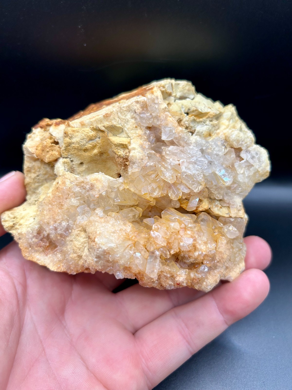 Old Superb Big Barite On Matrix, Lamb Mine, Missouri
