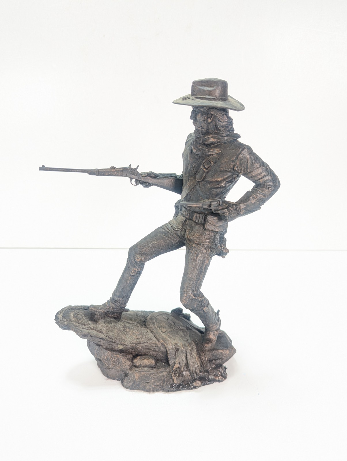 Jim Ponter The Cavalryman Western Heritage Museum 1984 Cold Cast Bronze Statue