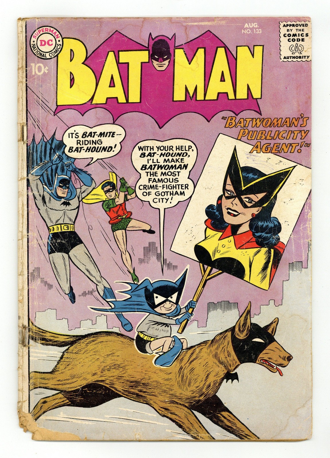 Batman #133 FR/GD 1.5 1960 1st app Bat-Mite in Batman