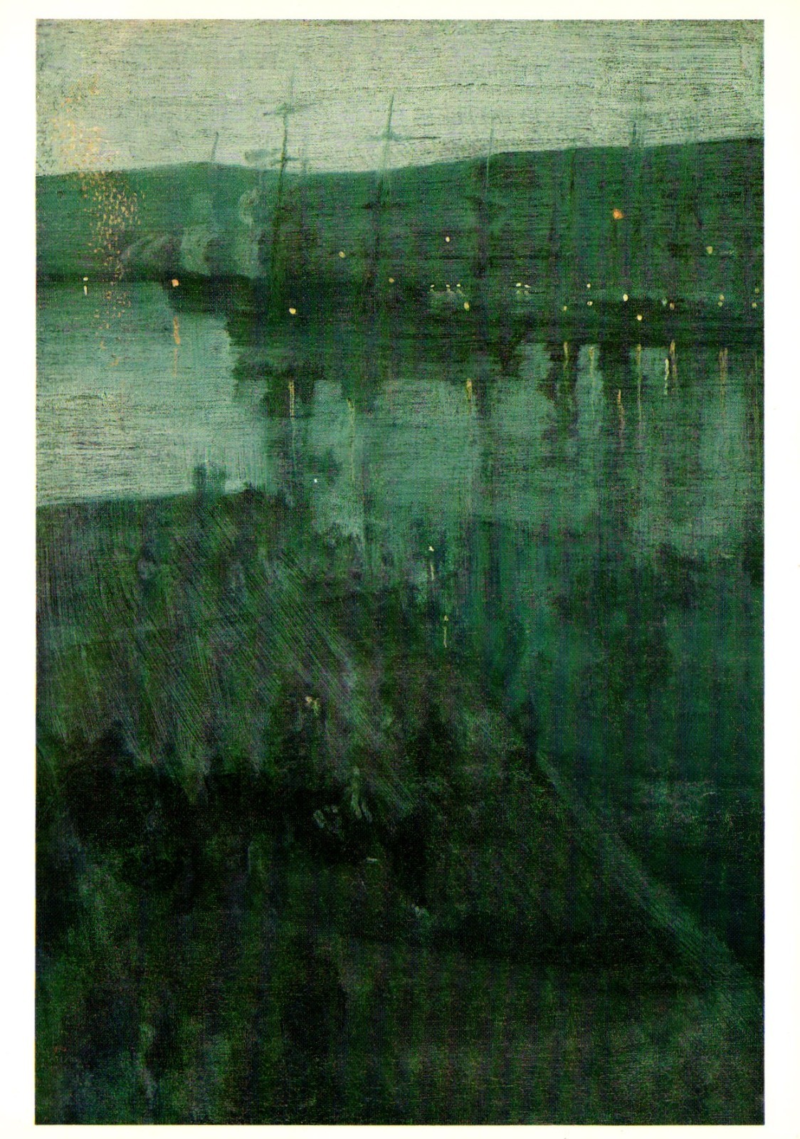 Nocturne Blue And Gold James McNeill Whistler Postcard