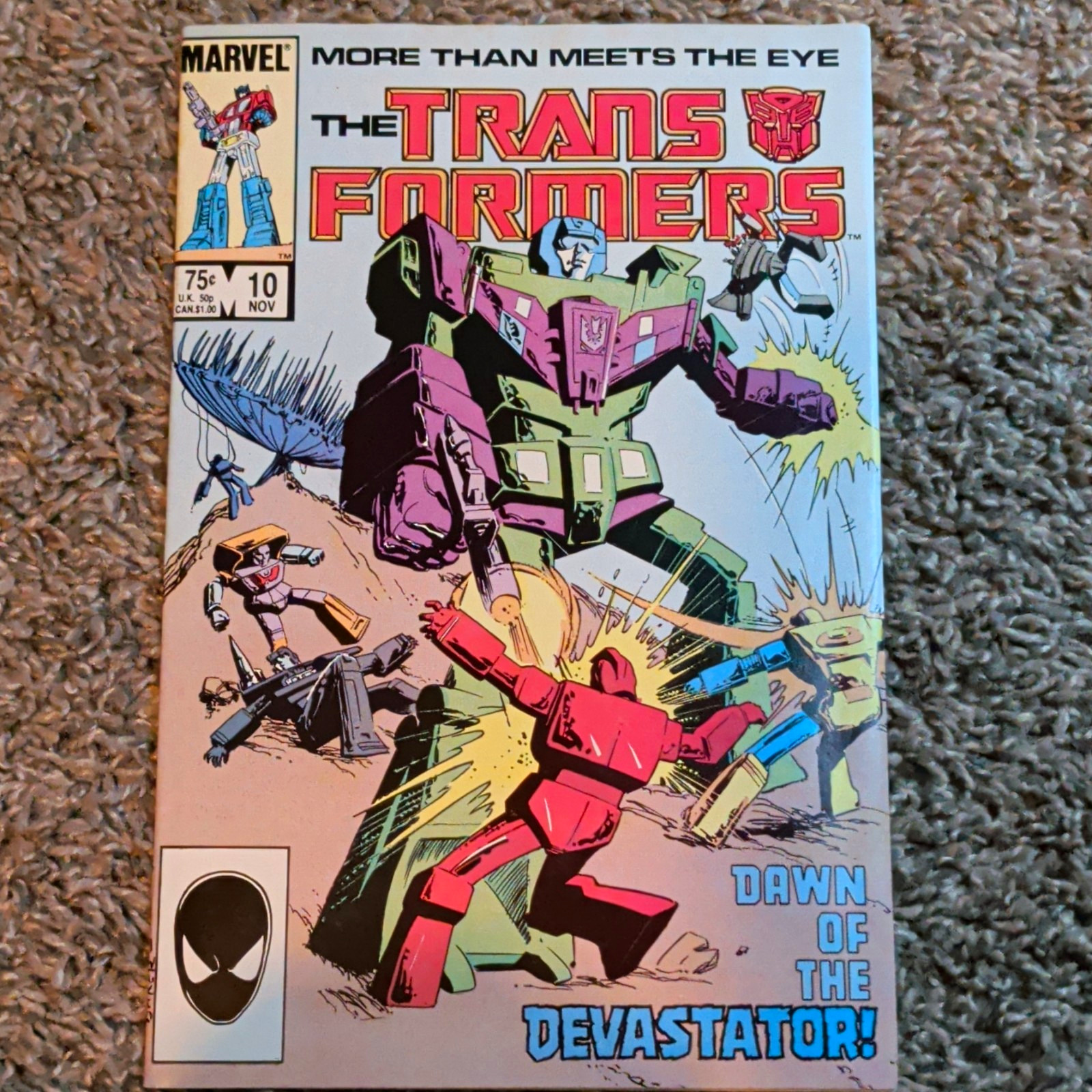 Marvel The Transformers #10 (1985) 