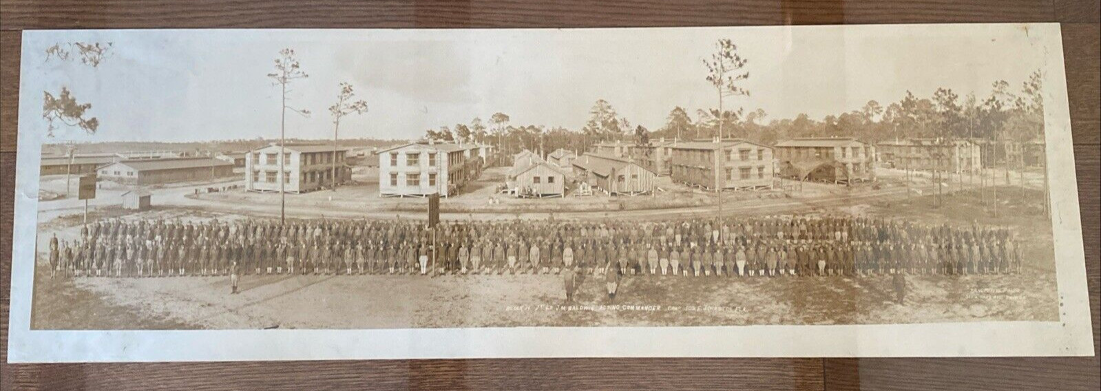 Vtg WWI US Army Military Block 