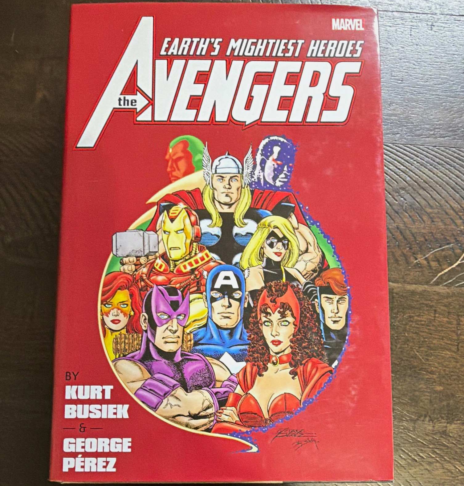 Marvel Avengers Omnibus Vol 1 Earth\'s Mightiest Heroes Kurt Busiek/George Pérez