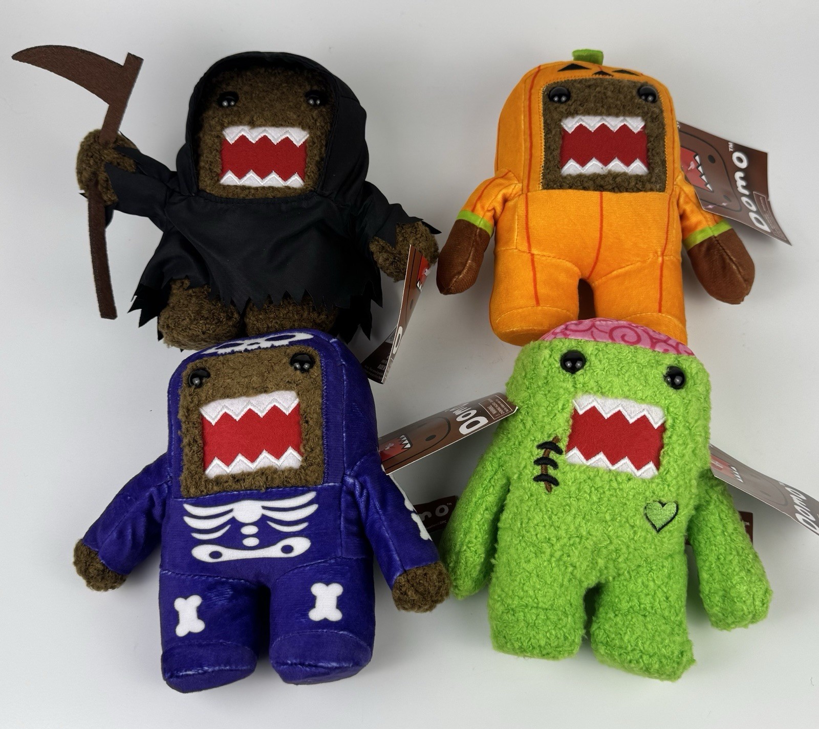 DOMO Domo-Kun 2026 Target Halloween Costume Plushies Set Of 4 Plush NWT