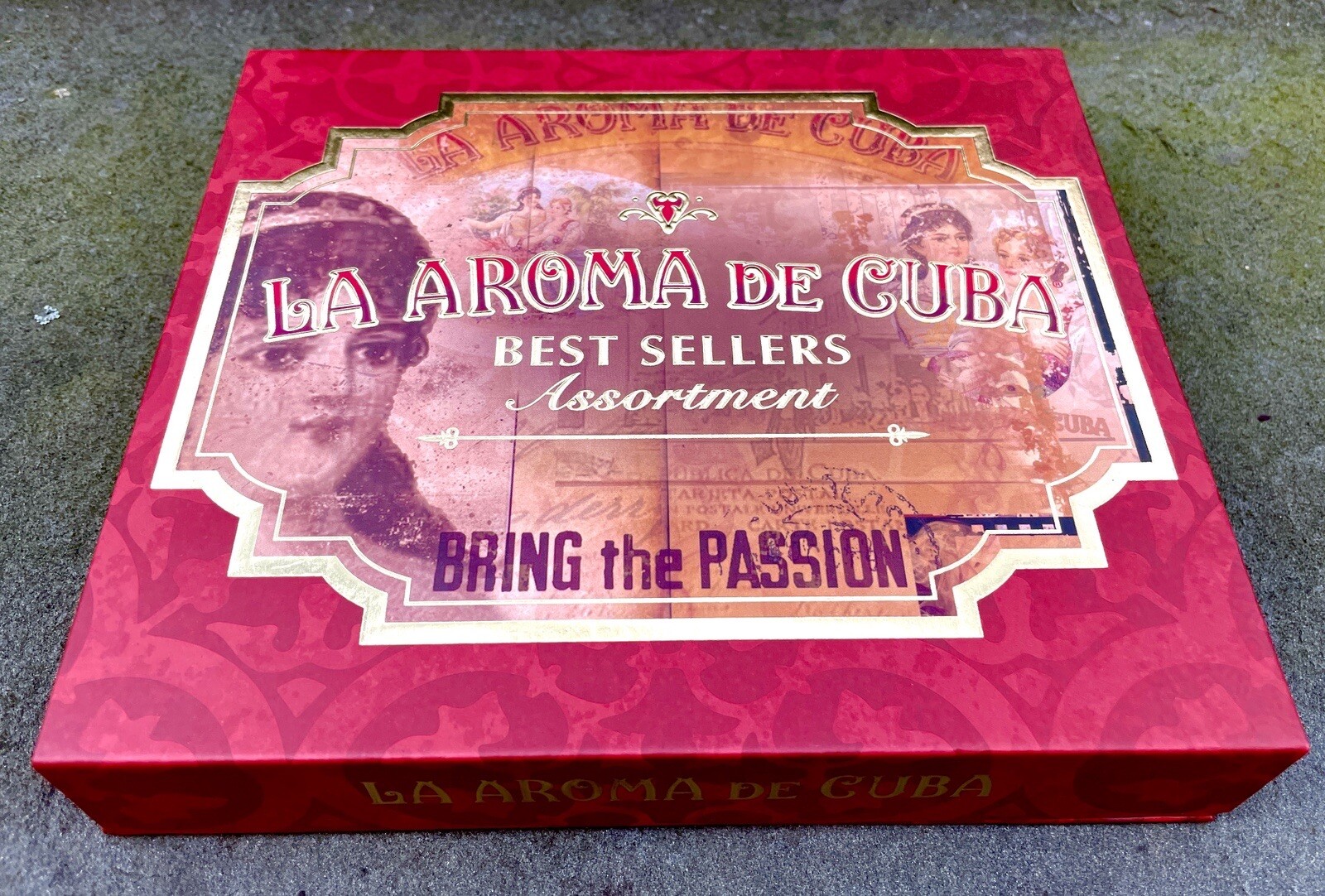 La Aroma de Cuba Empty Cigar Box - Made in Nicaragua La Aroma de Cuba Empty Cigar Box - Made in Nicaragua