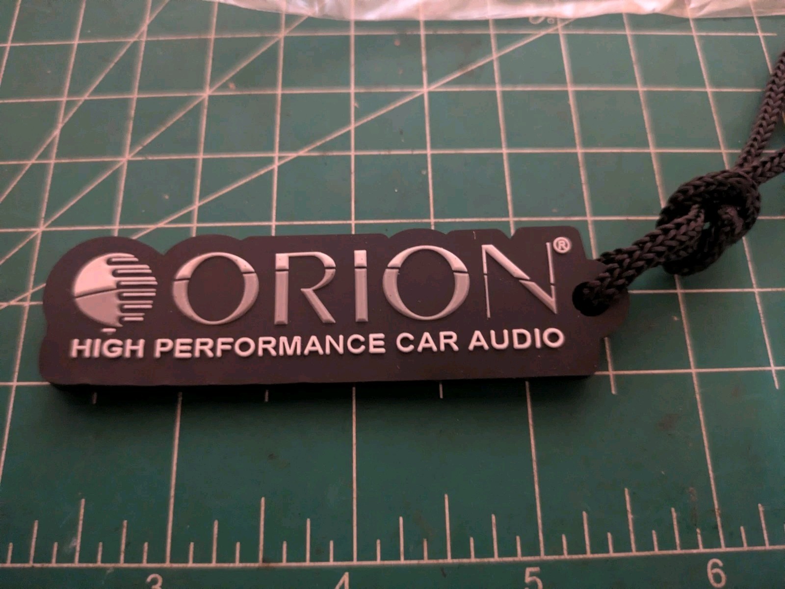 VTG Rare ORION Car Audio Stereo Promo Key Chain Ring Amplifier HCCA NT GX GT XTR