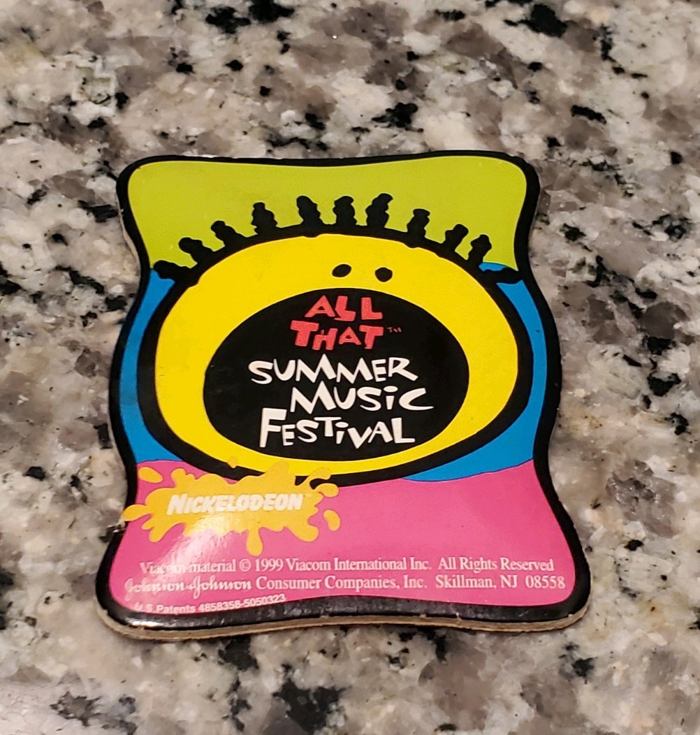 Nickelodeon All That Summer Music Festival Vintage 99' Magnet