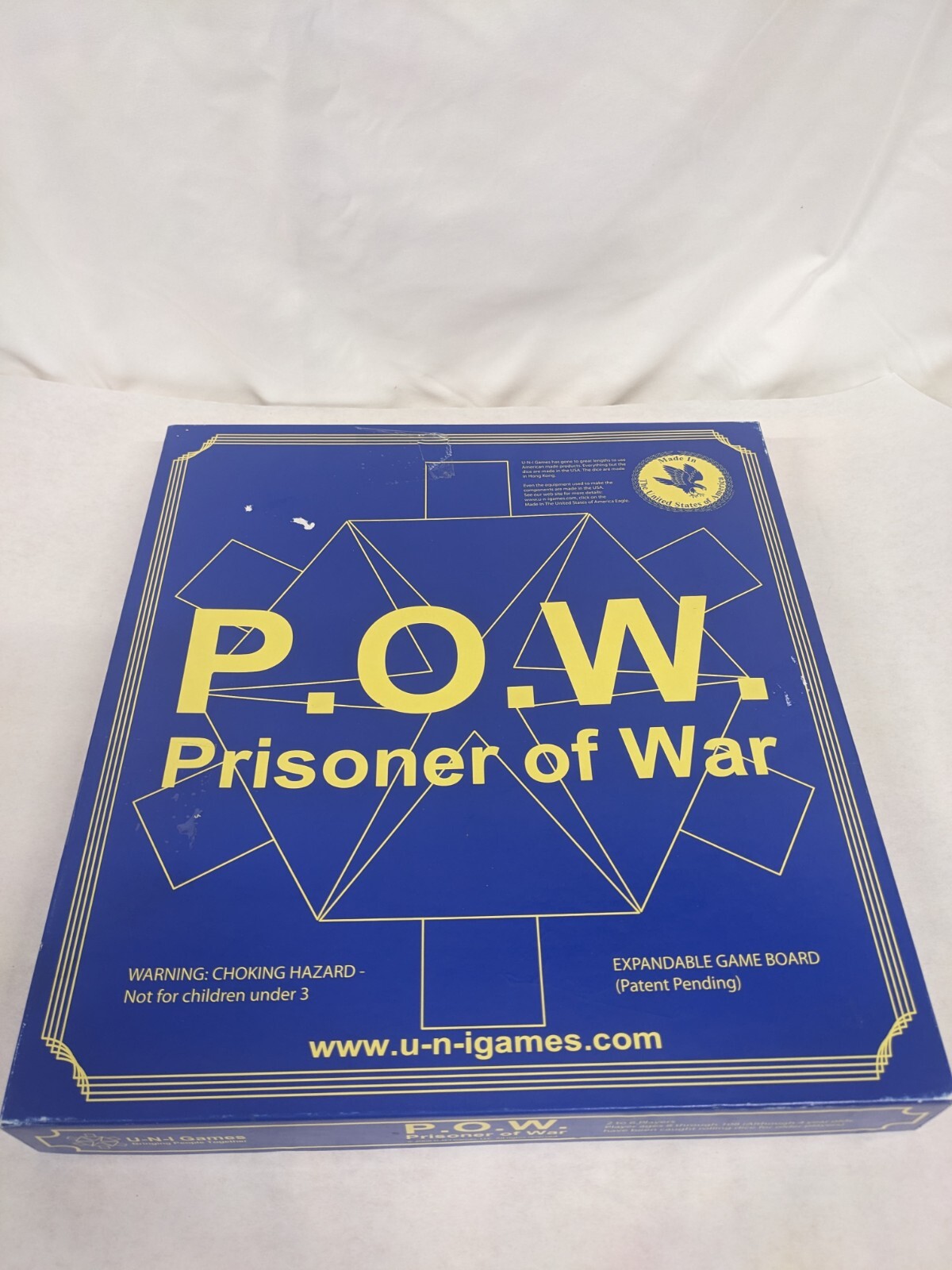 P.O.W. Prisoner of War Board Game, RARE, MADE IN THE USA, New, Not Sealed