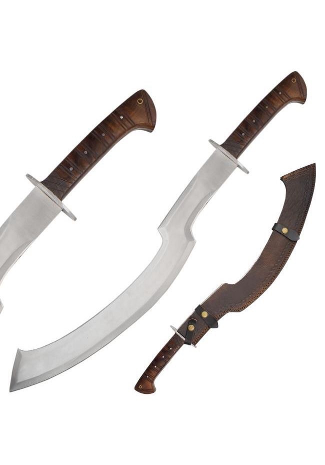 Medieval Warrior Handmade Kopesh Sword 27” Overall With Stainless Steel Blade
