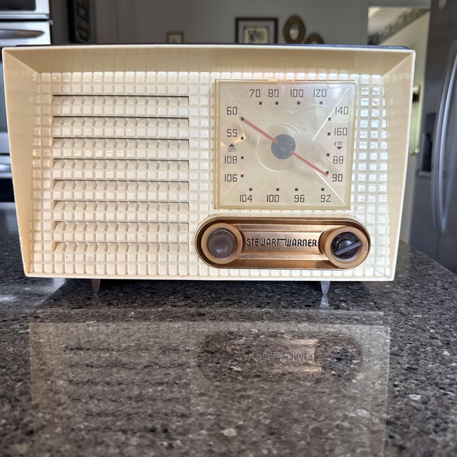 antique stewart warner vintage Bakelite tube radio Tested antique stewart warner vintage Bakelite tube radio Tested