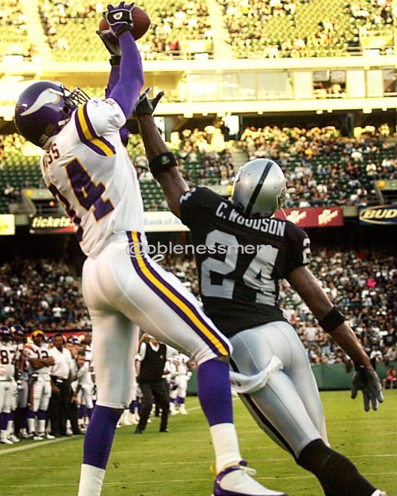 8x10 Randy Moss GLOSSY PHOTO photograph picture print minnesota vikings catch #1