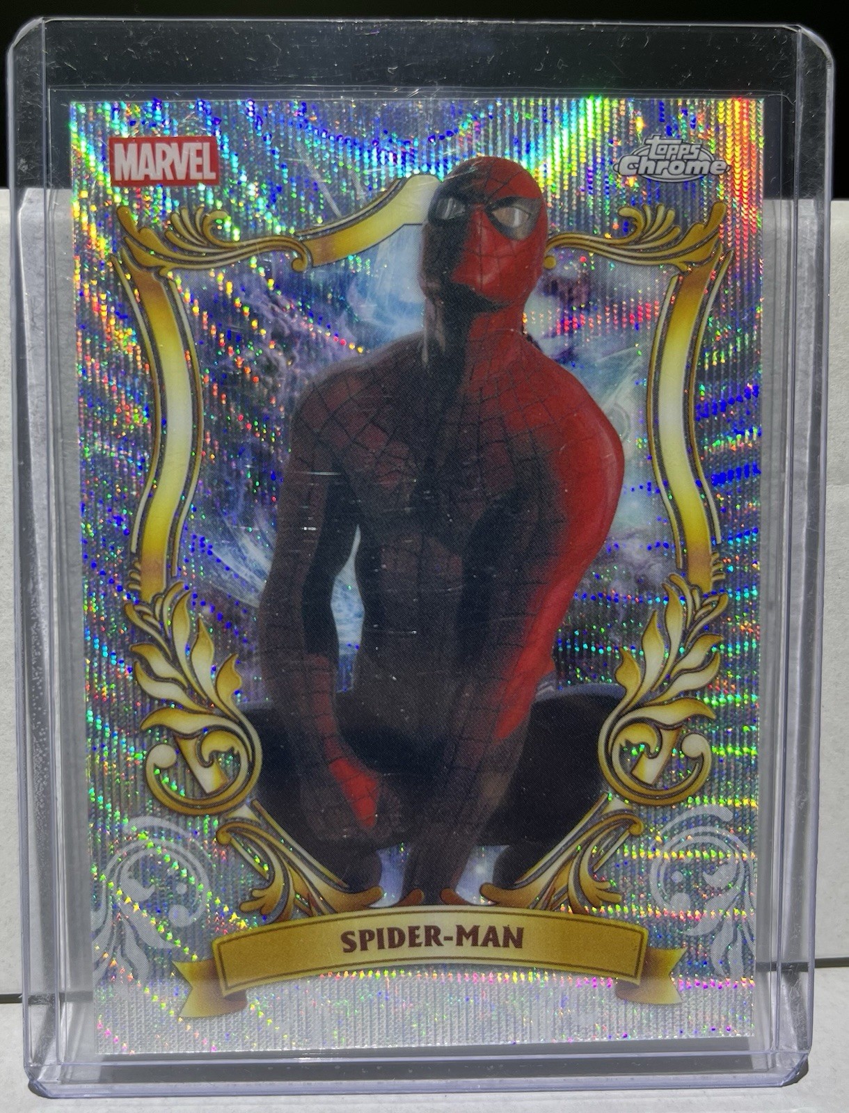 Topps 2026 Topps Chrome Marvel Comics Astonishing Spider-Man AS-07 Insert