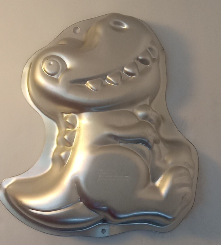 2008 Wilton Dinosaur Cake, Birthday Cake Pan 2108-1022