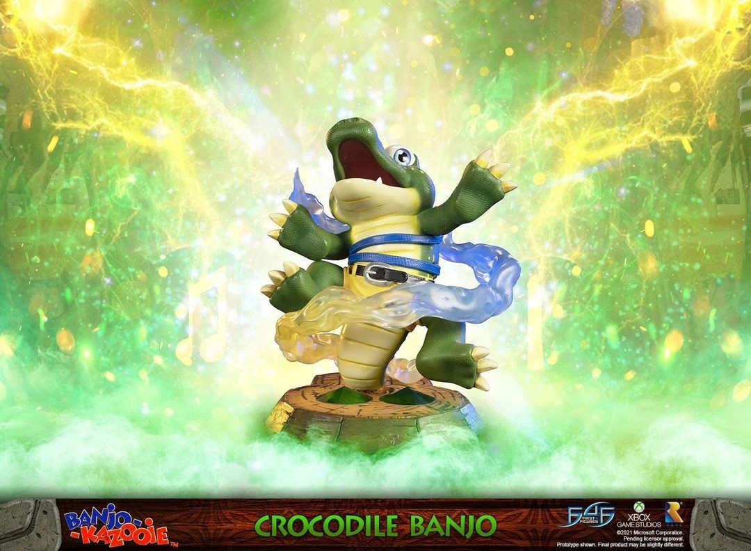 First 4 Figures Banjo Kazooie Crocodile Banjo Standard Edition 8.3\