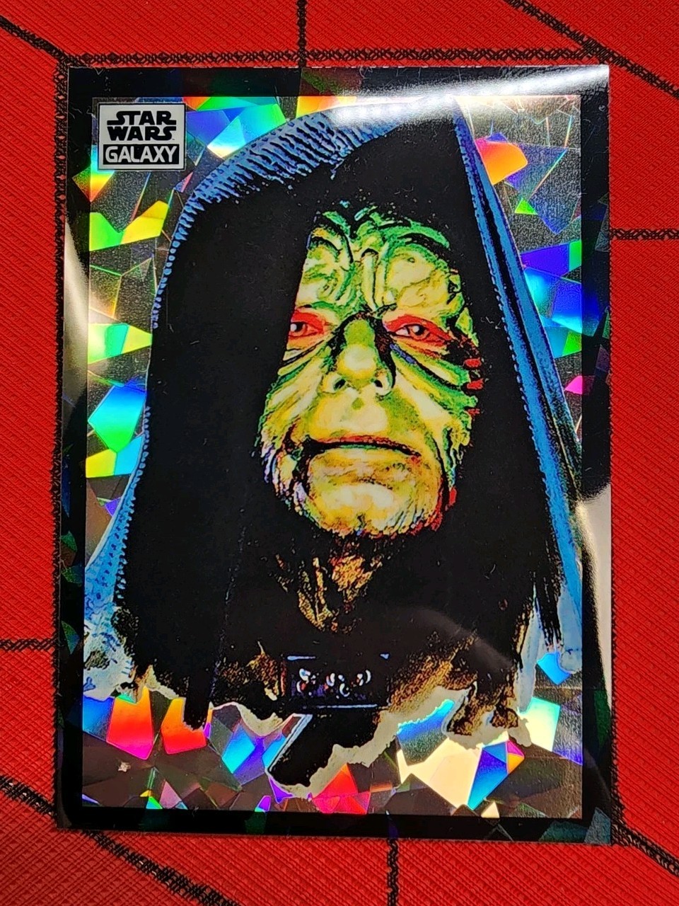 2022 Star Wars Galaxy Emperor Palpatine Atomic Refractor 90/150 