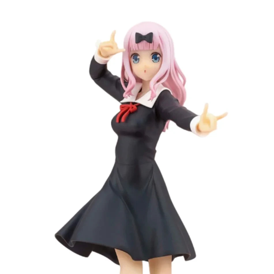 18cm Kaguya-sama Love is War Chika Fujiwara Kaguya Shinomiya PVC Action Figure S