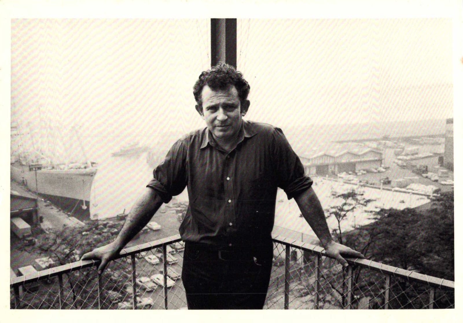 Norman Mailer American Novelist Brooklyn NY 1963 Image Author Vintage Postcard